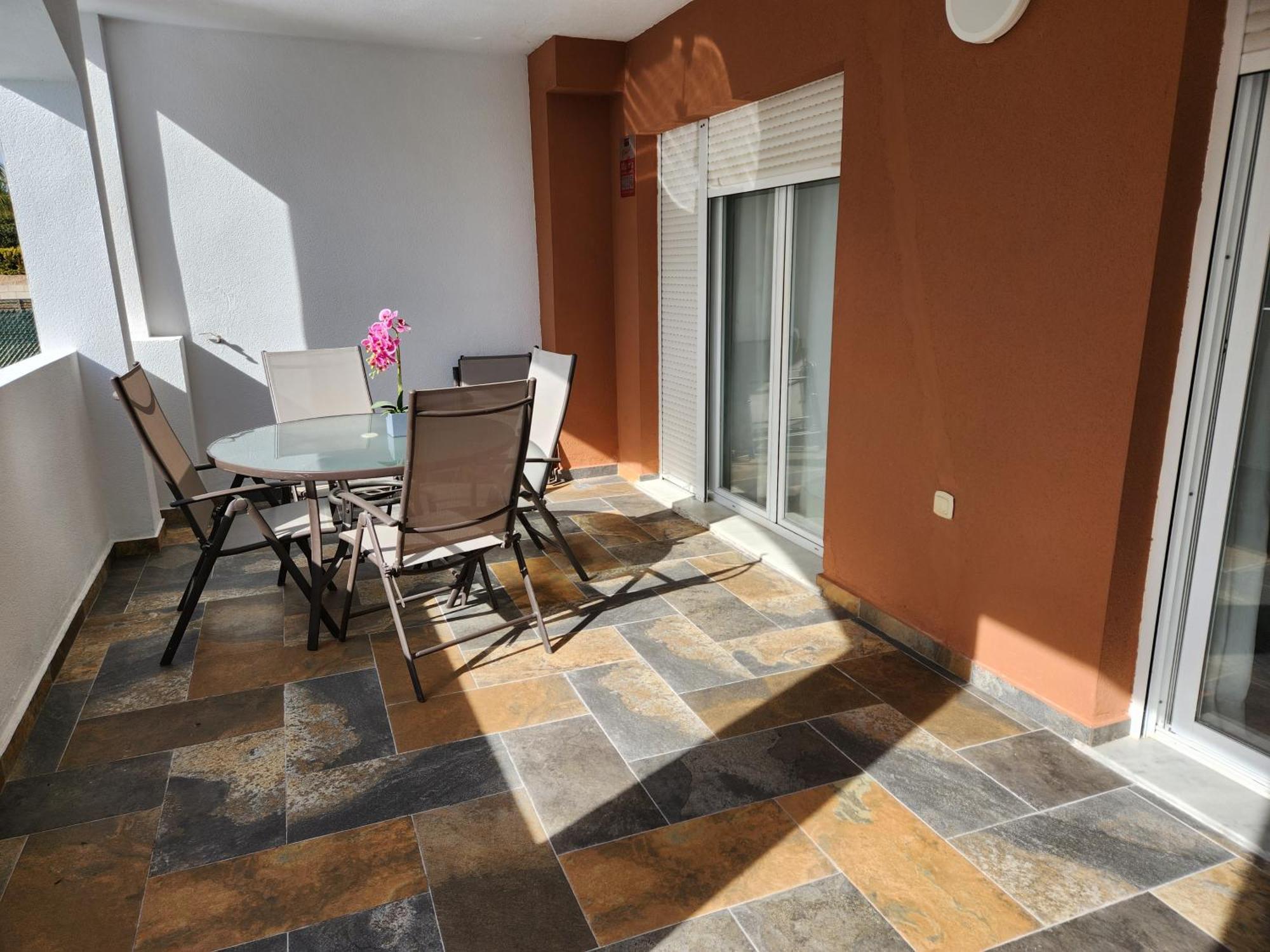 Bajo En Primera Linea De Vera-Playa Con Piscina Privada! Exterior foto