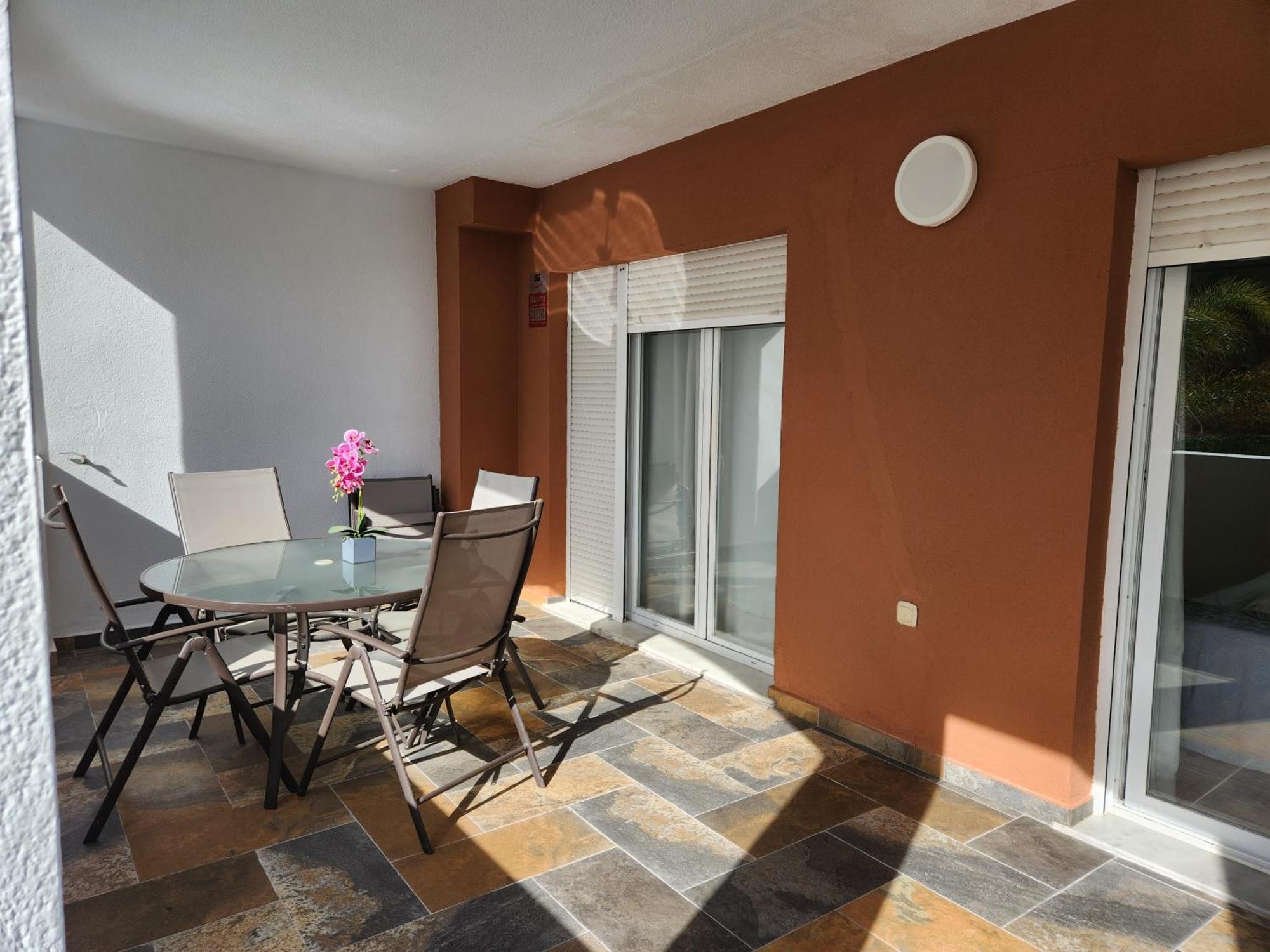 Bajo En Primera Linea De Vera-Playa Con Piscina Privada! Exterior foto