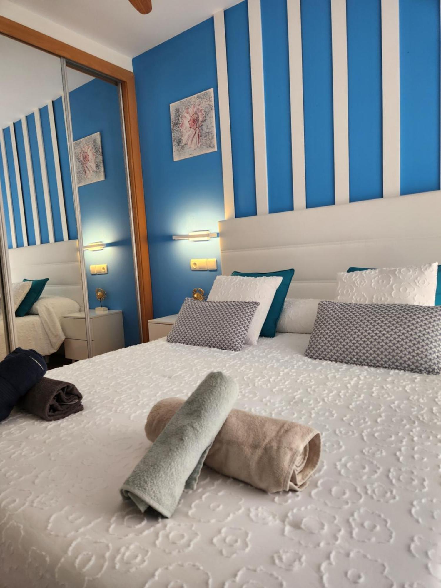 Bajo En Primera Linea De Vera-Playa Con Piscina Privada! Exterior foto